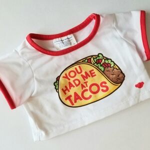 ❗Build-A-Bear "You Had Me At Tacos" Tee❗